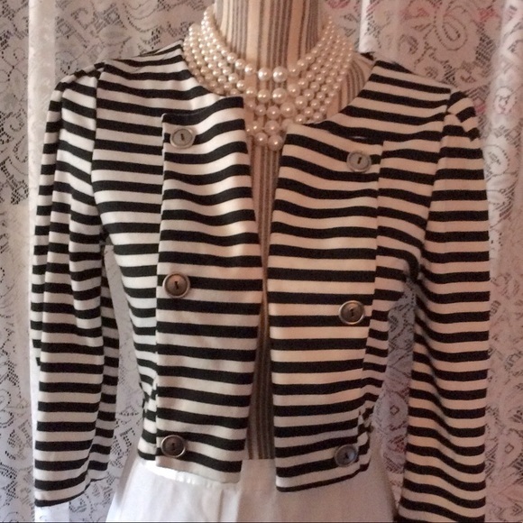 FOREVER 21 STRIPE JACKET - Picture 4 of 15